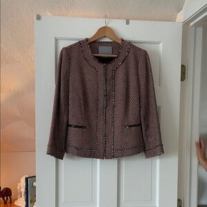 Classiques Entier Pink Tweed Blazer